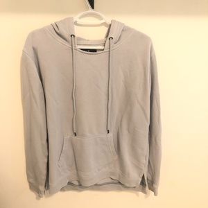 Light Blue Oversized Hoodie